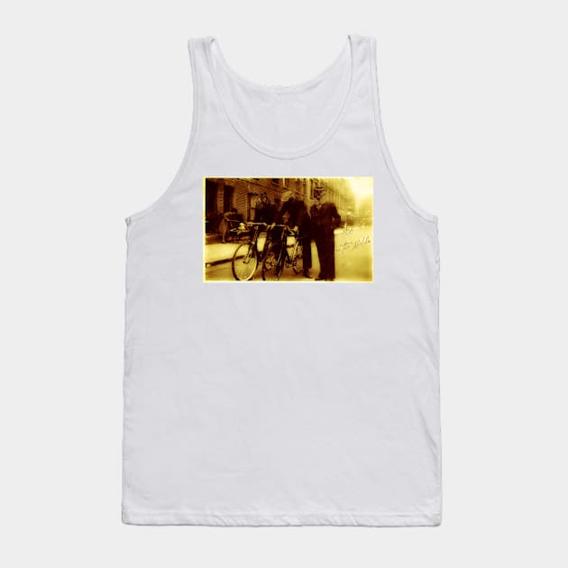 Wild Bicycle Race  yellow v. Tank Top by FattoAMano